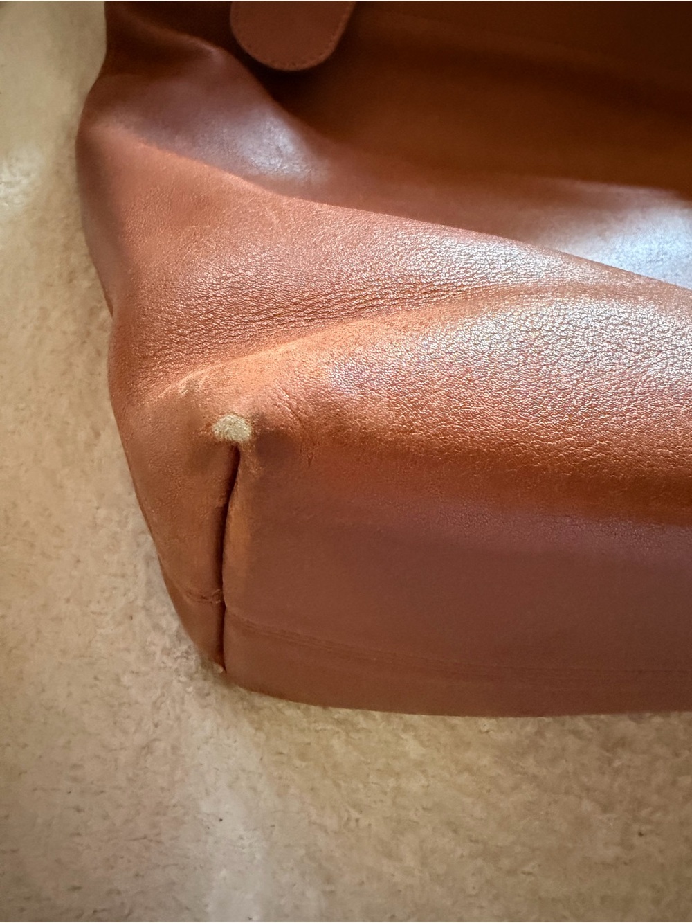 Coach Brown Leather Tote Bag - Picture 8 of 8